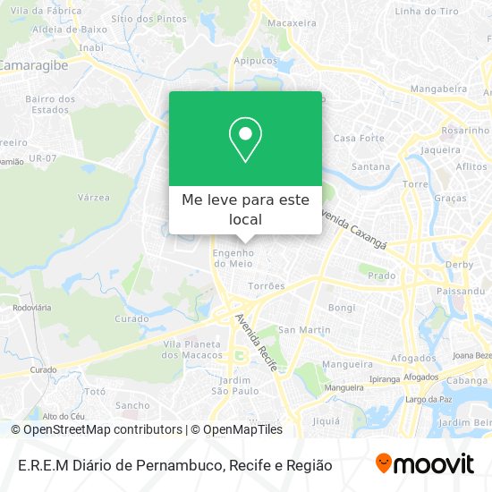 E.R.E.M Diário de Pernambuco mapa