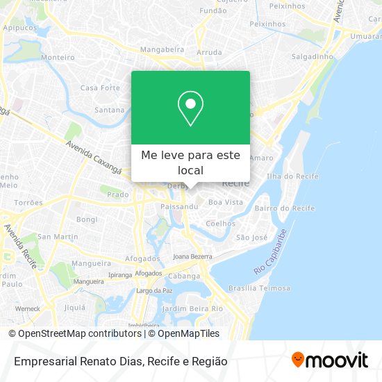 Empresarial Renato Dias mapa