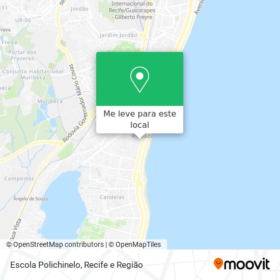 Escola Polichinelo mapa