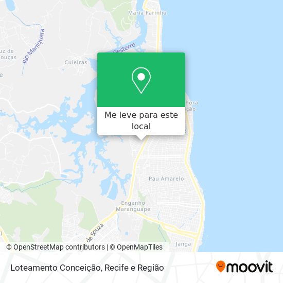 Loteamento Conceição mapa