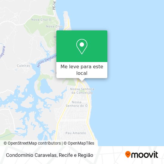 Condomínio Caravelas mapa