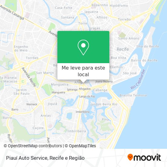 Piauí Auto Service mapa