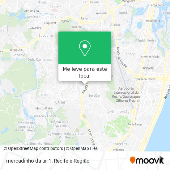 mercadinho da ur-1 mapa