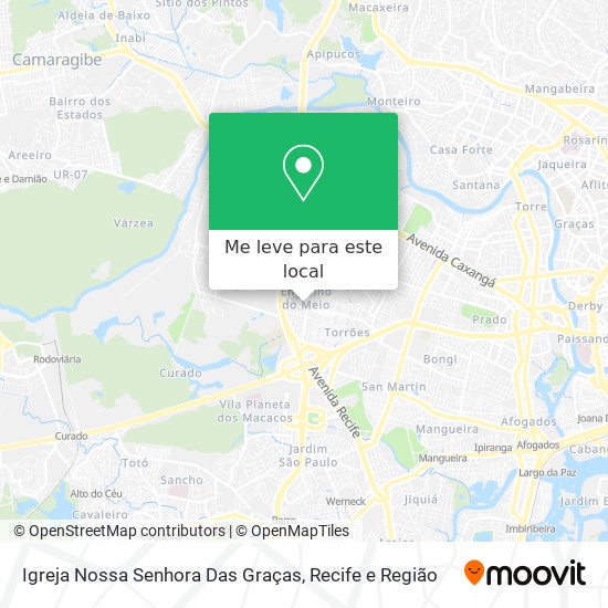 Igreja Nossa Senhora Das Graças mapa