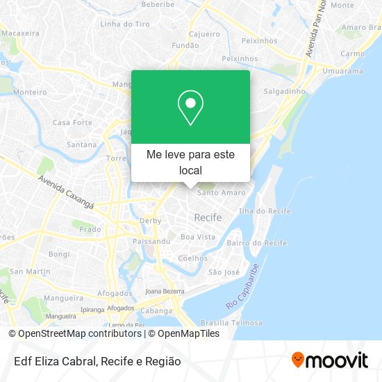Edf Eliza Cabral mapa