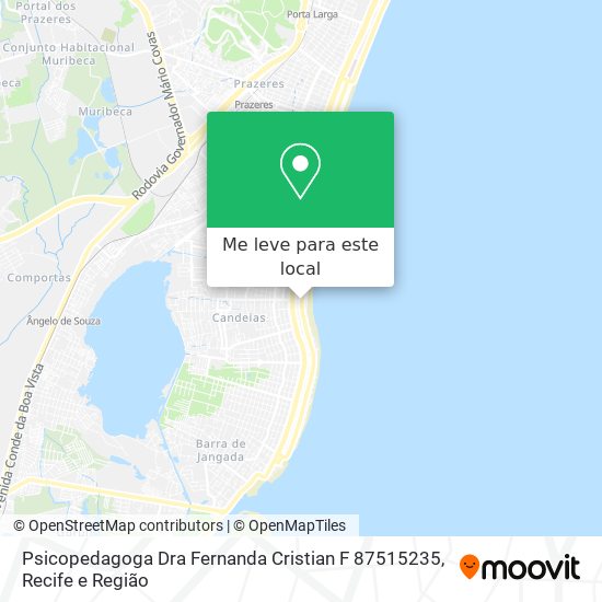 Psicopedagoga Dra Fernanda Cristian F 87515235 mapa