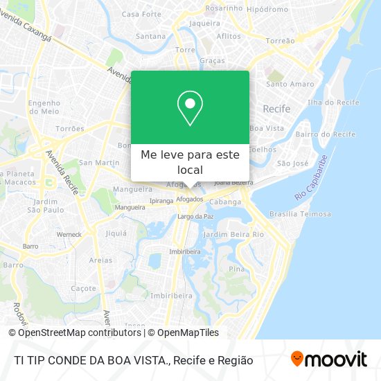 TI TIP CONDE DA BOA VISTA. mapa