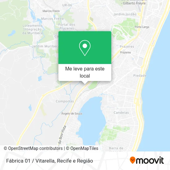 Fábrica 01 / Vitarella mapa