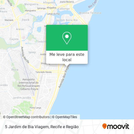 5 Jardim de Bia Viagem mapa