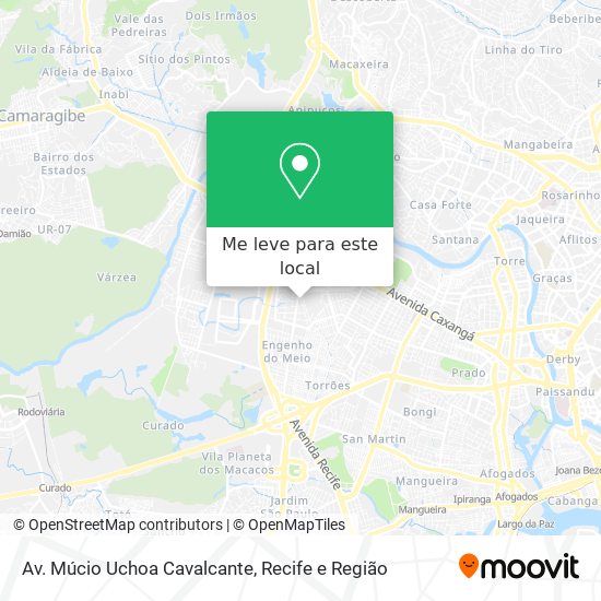 Av. Múcio Uchoa Cavalcante mapa