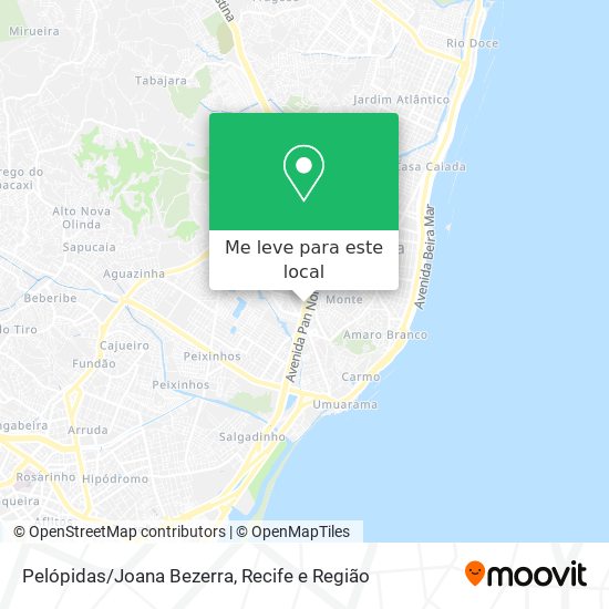 Pelópidas/Joana Bezerra mapa