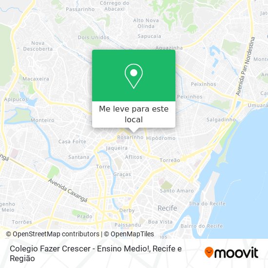 Colegio Fazer Crescer - Ensino Medio! mapa