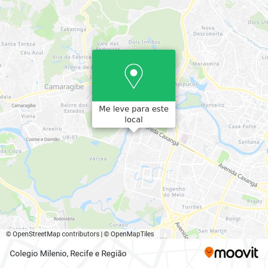 Colegio Milenio mapa