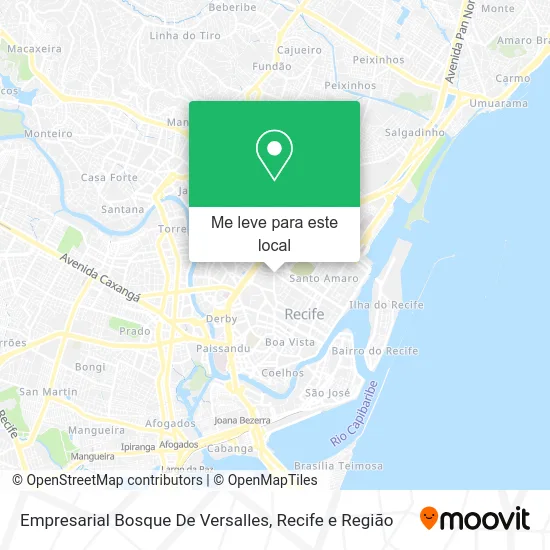 Empresarial Bosque De Versalles mapa