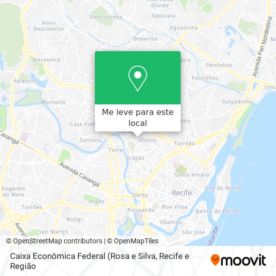 Caixa Econômica Federal mapa