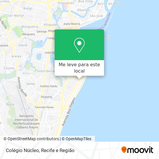 Colégio Núcleo mapa