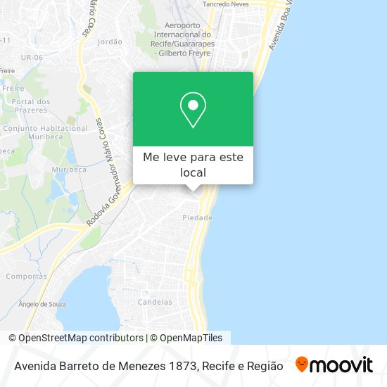 Avenida Barreto de Menezes 1873 mapa