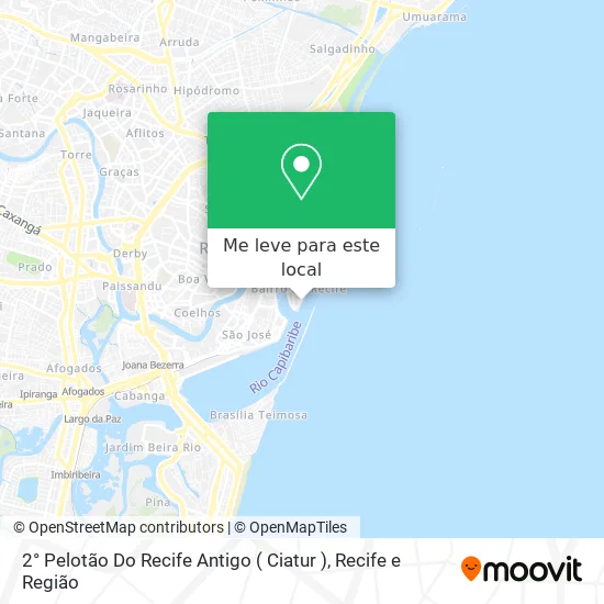 2° Pelotão Do Recife Antigo ( Ciatur ) mapa