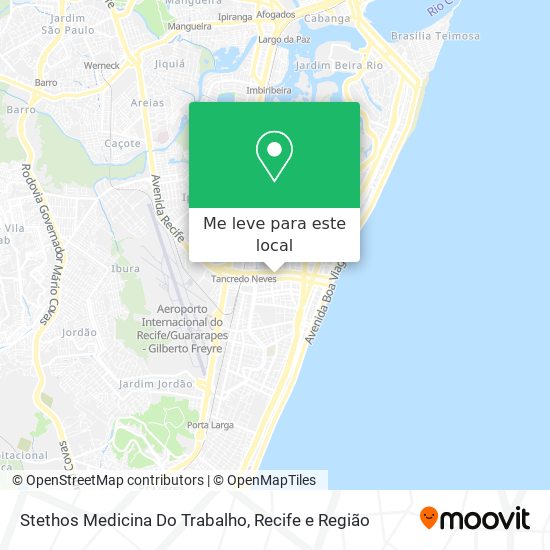 Stethos Medicina Do Trabalho mapa