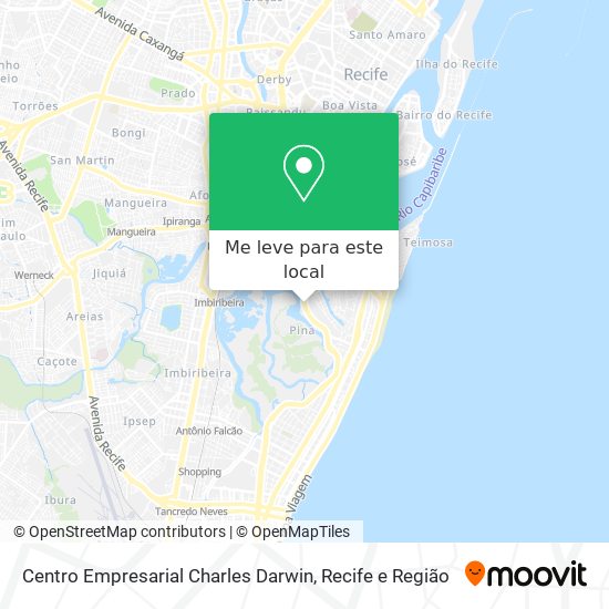 Centro Empresarial Charles Darwin mapa