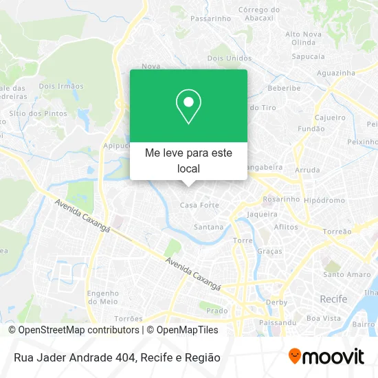 Rua Jader Andrade 404 mapa