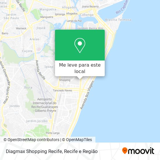 Diagmax Shopping Recife mapa
