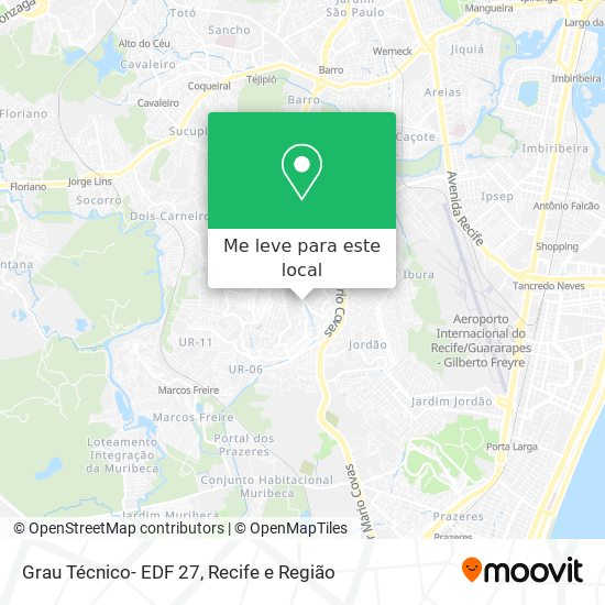 Grau Técnico- EDF 27 mapa