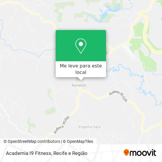 Academia I9 Fitness mapa