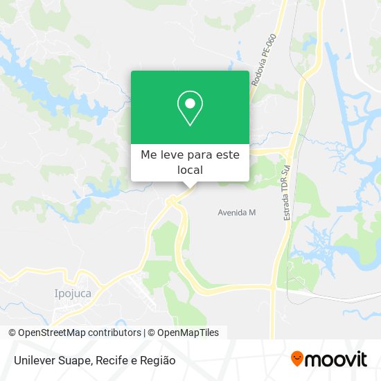 Unilever Suape mapa