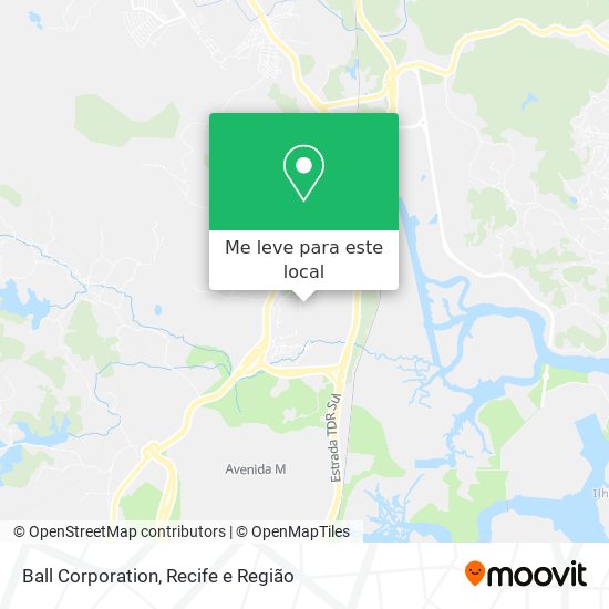 Ball Corporation mapa