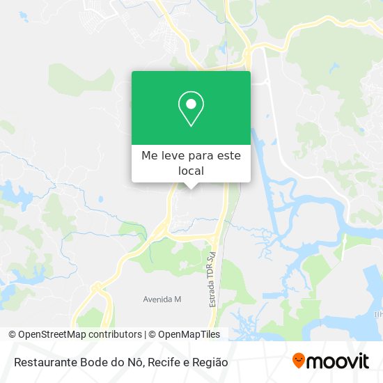 Restaurante Bode do Nô mapa