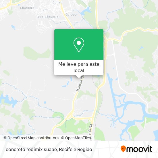 concreto redimix suape mapa