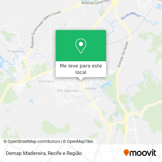Demap Madereira mapa
