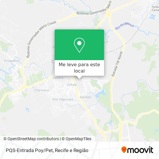 PQS-Entrada Poy/Pet mapa