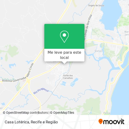 Casa Lotérica mapa