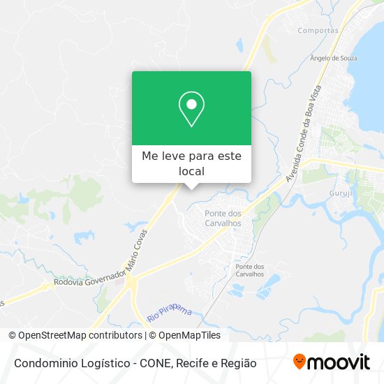 Condominio Logístico - CONE mapa