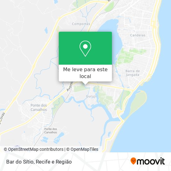 Bar do Sítio mapa