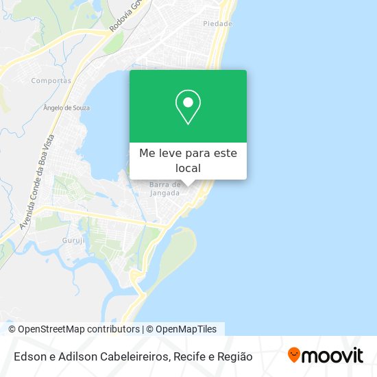 Edson e Adilson Cabeleireiros mapa