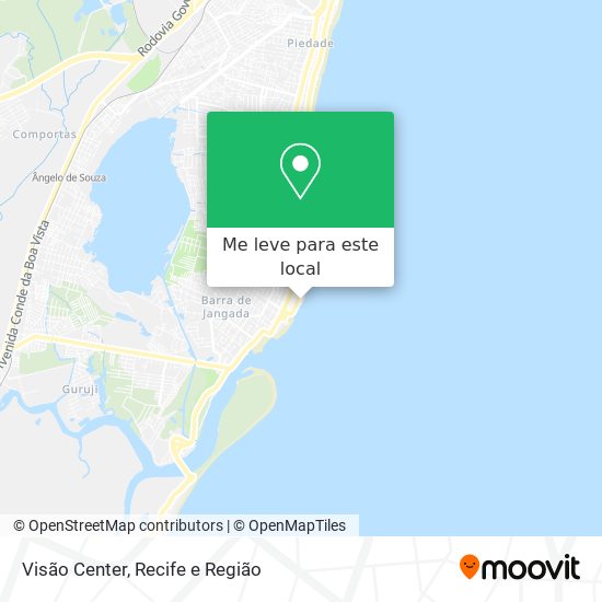 Visão Center mapa