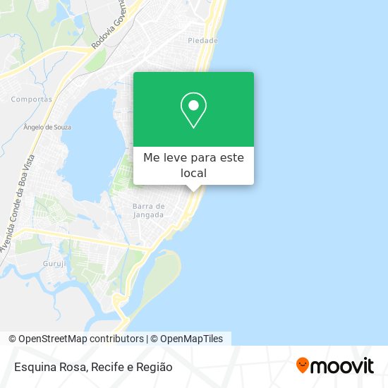 Esquina Rosa mapa