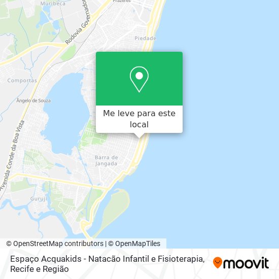 Espaço Acquakids - Natacão Infantil e Fisioterapia mapa