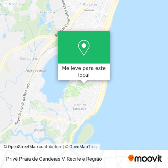 Privê Praia de Candeias V mapa