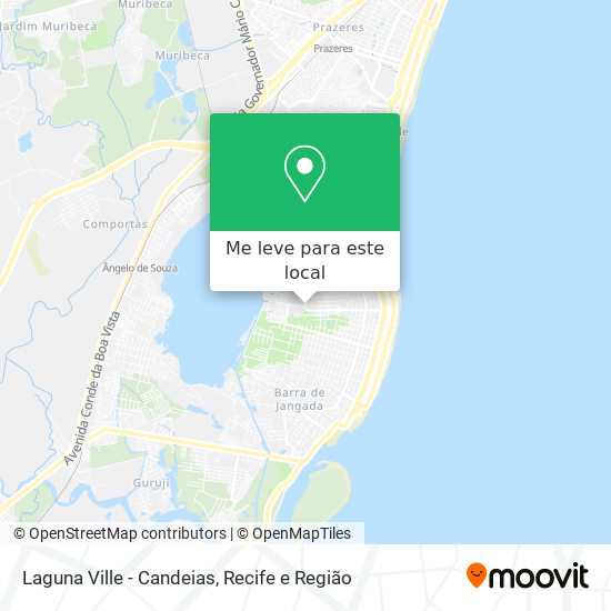 Laguna Ville - Candeias mapa