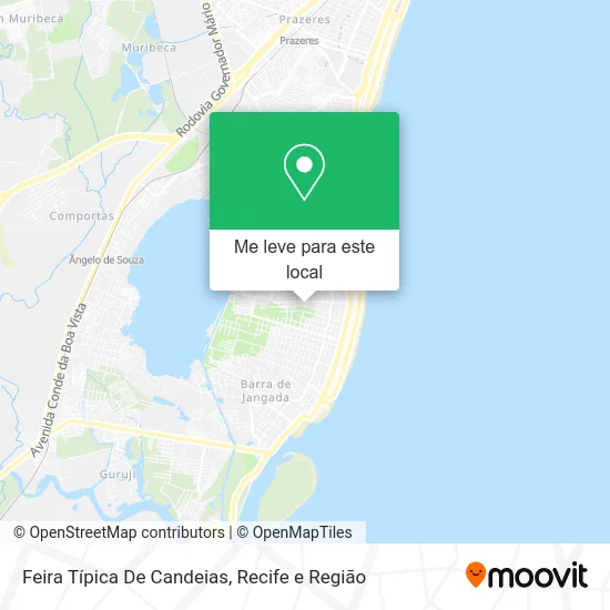 Feira Típica De Candeias mapa