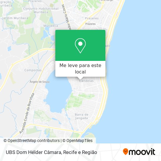 UBS Dom Hélder Câmara mapa