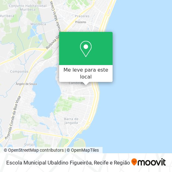 Escola Municipal Ubaldino Figueirôa mapa