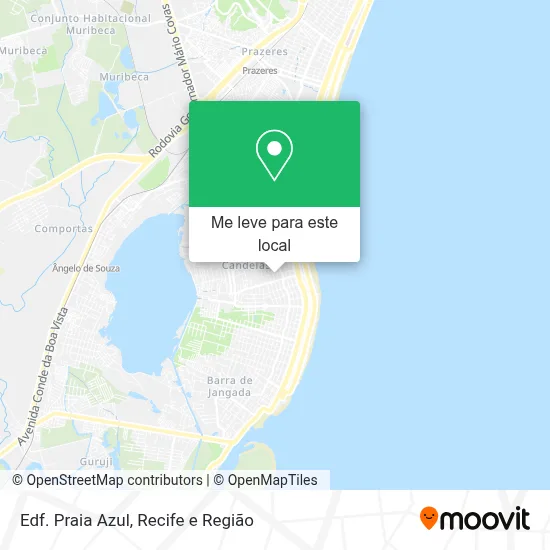 Edf. Praia Azul mapa