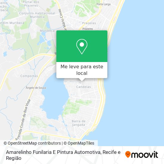 Amarelinho Funilaria E Pintura Automotiva mapa