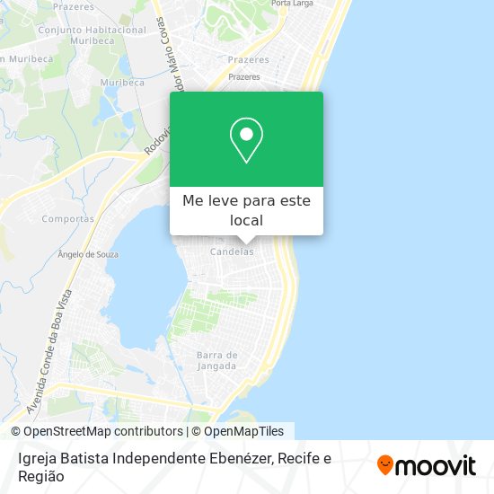 Igreja Batista Independente Ebenézer mapa