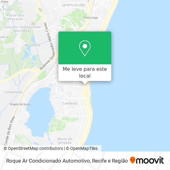 Roque Ar Condicionado Automotivo mapa